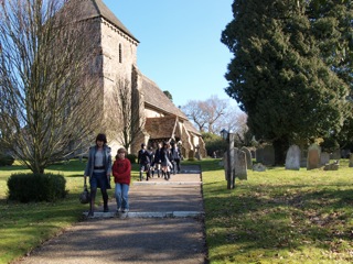 ７月３日（日）　ラジウィック村のコドモ礼拝　at RUDGWICK’s PARISH CHURCH