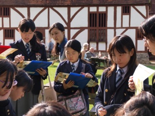 小学校６年生／中学校１年生　社会科英語科合同フィールドワーク