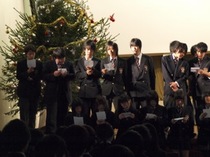 高校３年生を送る生徒会主催クリスマスコンサート