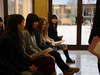 The short-time exchange with Millais school（中学3年生英語手記）