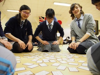 成果を出した百人一首大会　