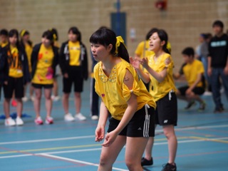 球技大会：ボールが落ちると指先まで入っていた力が一気に抜けて涙が出てきた。