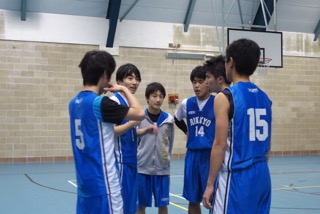 男子バスケットボール部　リーグ戦　第９戦