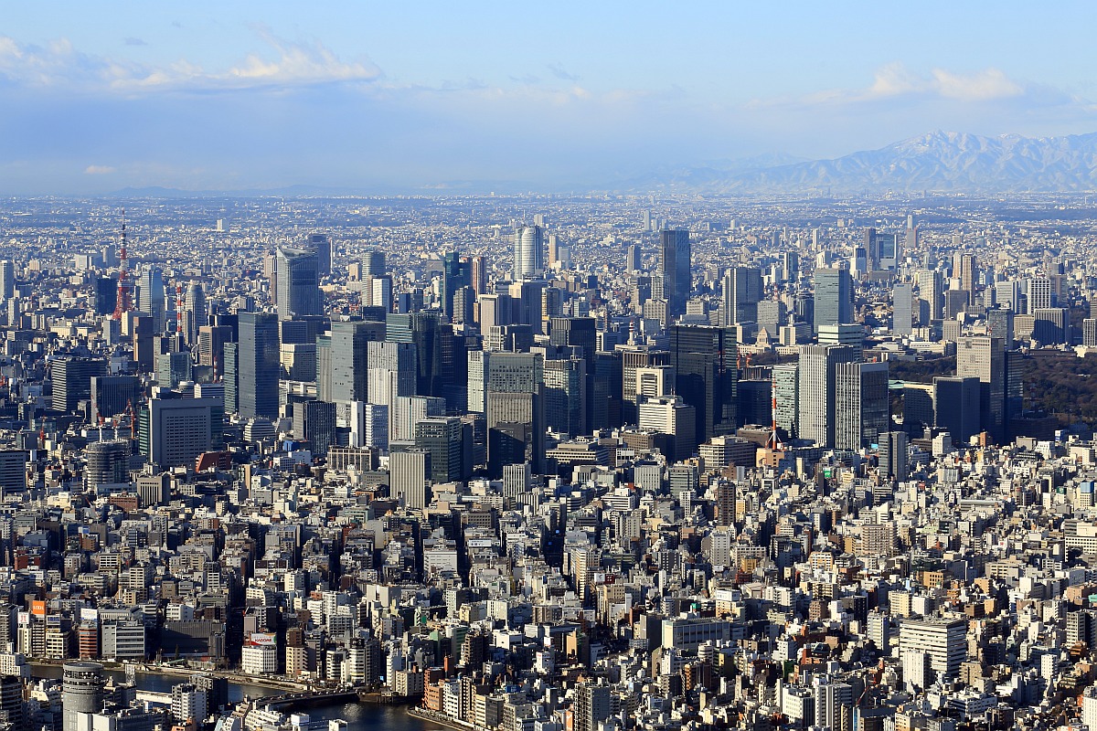 東京の空