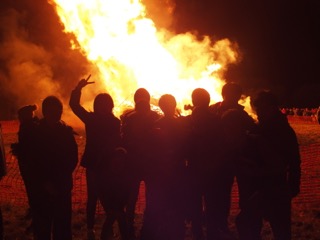 〈小学6年生と中学1年生の外出〉　Guy Fawkes Night