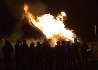 中学部・小学部「Guy Fawkes Bonfire」