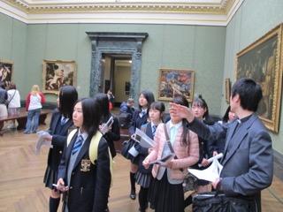 高等部２年生アウティング 〜 National Gallery, LONDON