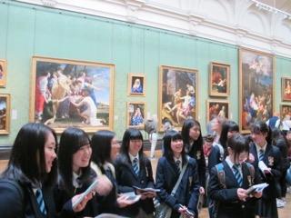 高等部２年生アウティング 〜 National Gallery, LONDON