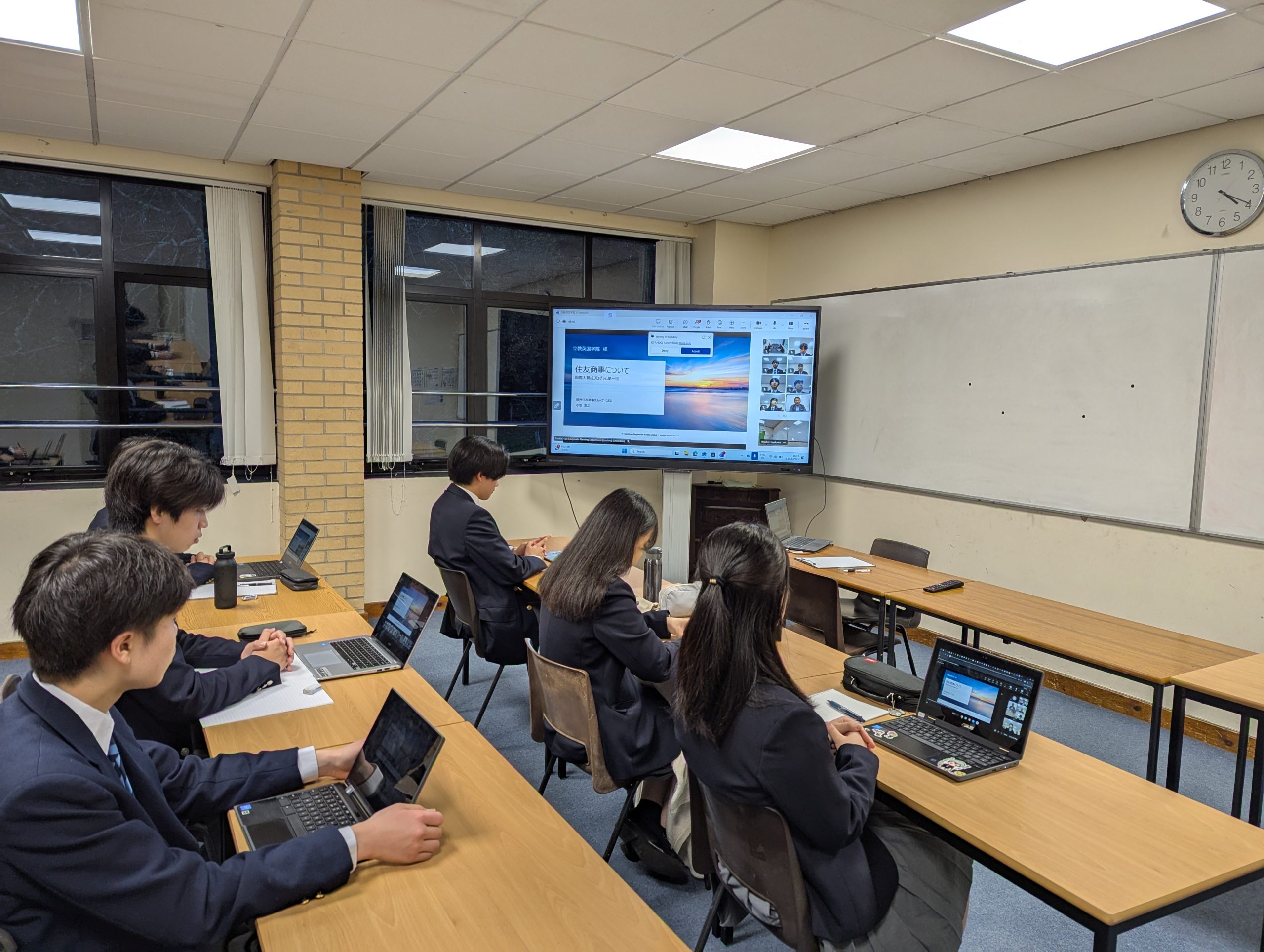 住友商事様Presents 真の国際人養成Projectスタート！！