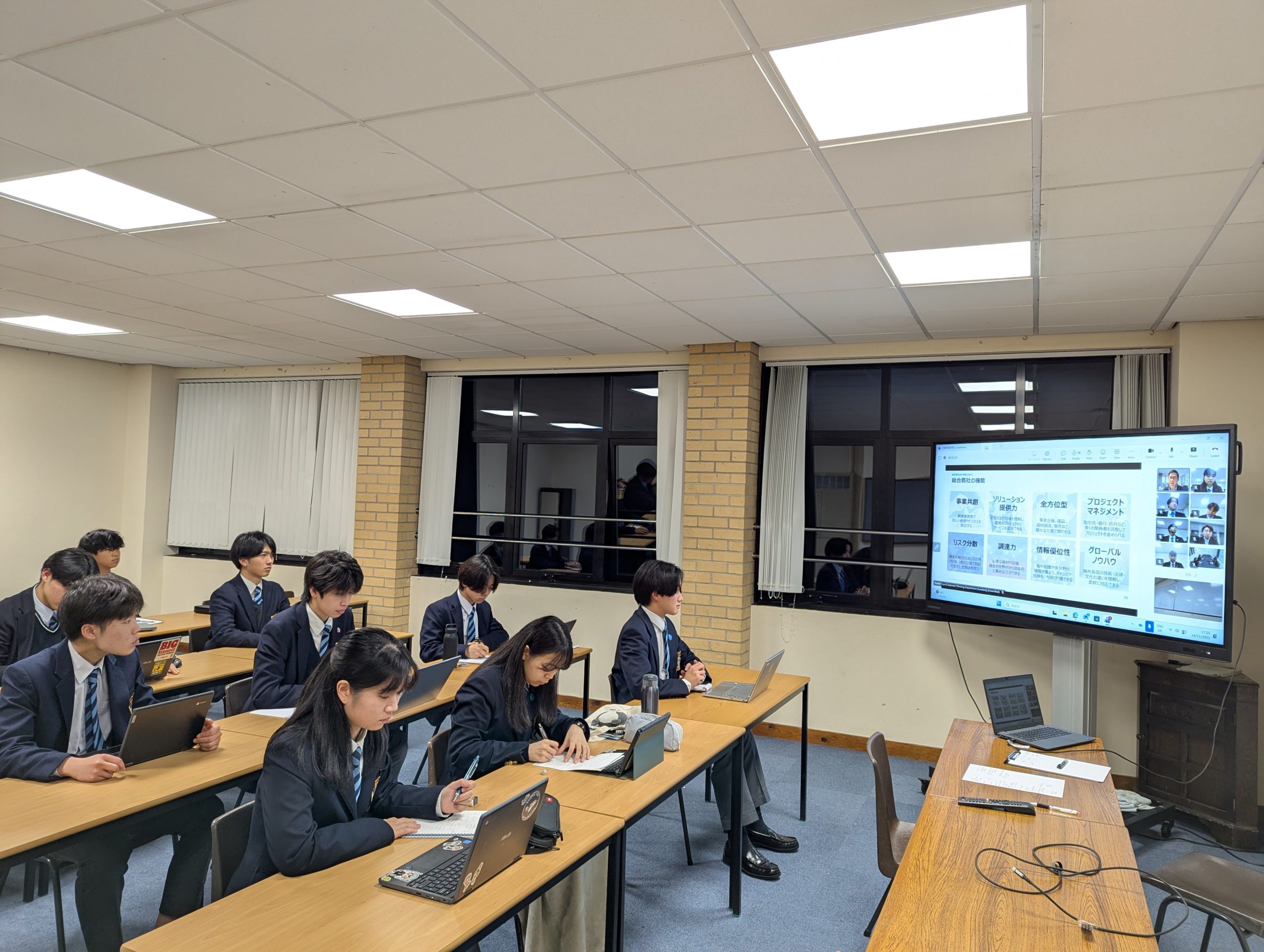 住友商事様Presents 真の国際人養成Projectスタート！！