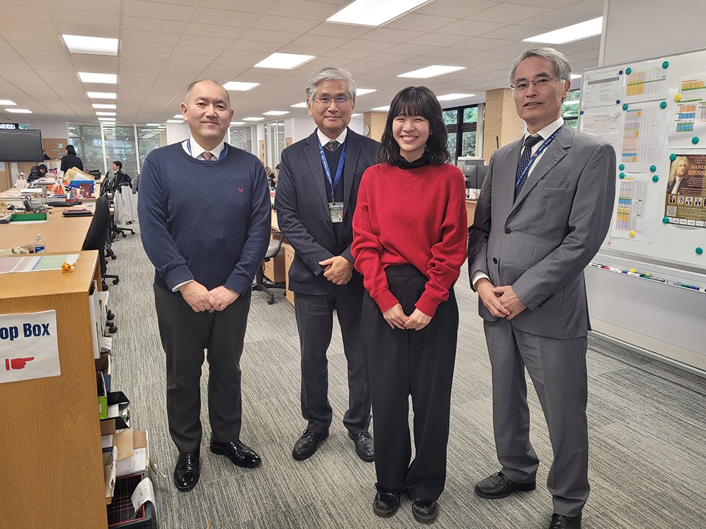 40期　森 英里奈さん（12月6日訪問）